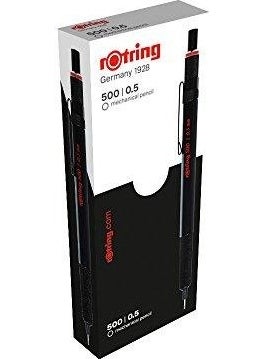 Rotring 500 قلم رصاص ميكانيكي، 0.7 مم، أسود  - Image 3