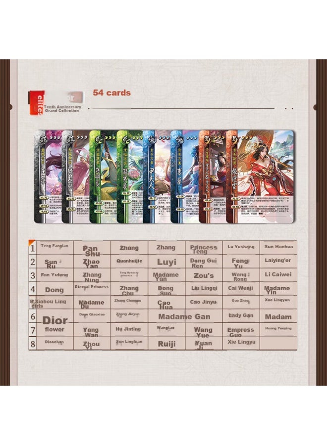 Three Kingdoms Kill Sanguosha Tai Xiu Huan Jing Mobile Version Collection E9 Wide Edition Blue Heart Yu Card Board Game Complete Set Cards E9004t With Free 10 Tablecloths - Image 3