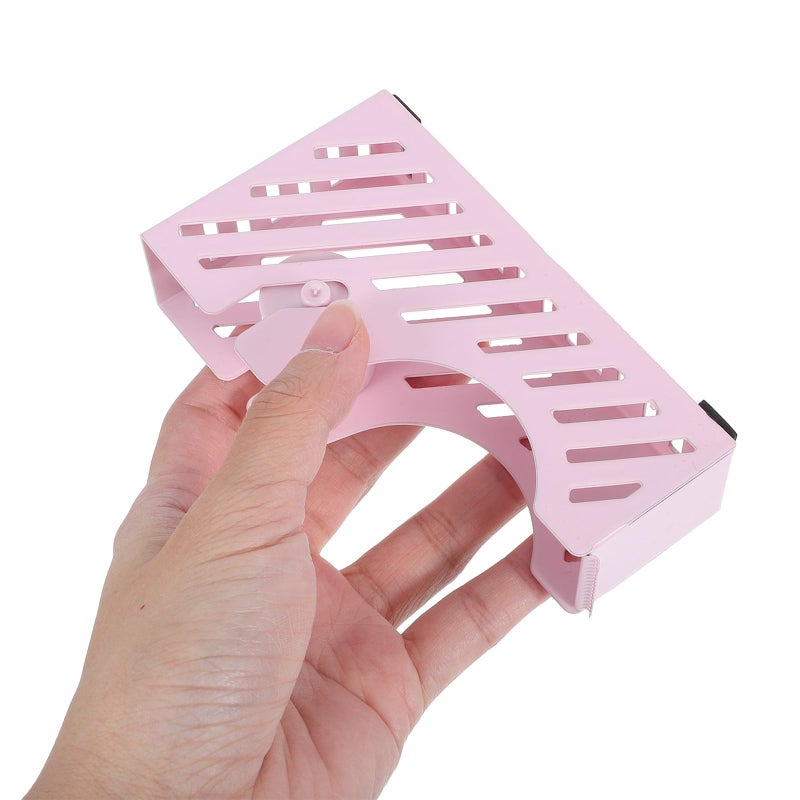 Dusty Pink Portable Metal Tape Dispenser Heavy Duty Desktop Holder For Office Classroom - Image 4