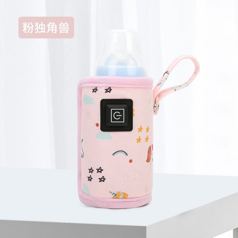 Bottle Insulation Cover Usb Heating Constant Temperature Milk Warmer Outdoor Portable Car Bottle Cover Bottle Protective Cover - Image 1