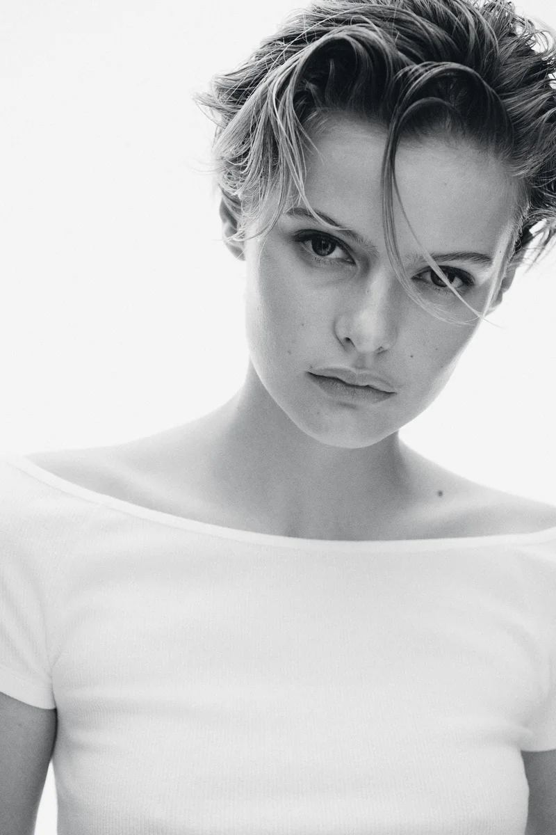 H&M Ribbed Off-The-Shoulder Top