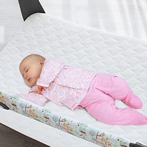 Magik & Kover Pack and Play Mattress Pad Protector 38" x 26", 2 Pack Waterproof Pack and Play Cover Sheets, Compatible with Graco Pack n Play, Baby Trend, Dream On Me & Pamo Babe, Quilted Cotton Terry Surface - Image 4