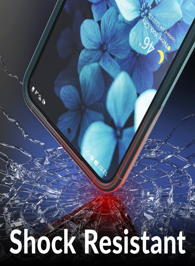 كريف جراب Crave Dual Guard متوافق مع هاتف سامسونج جالاكسي S25، جراب مزدوج الطبقات مقاوم للصدمات لهاتف سامسونج جالاكسي S25 - أزرق مائي - Image 5