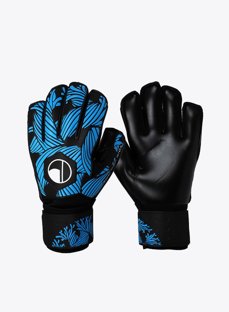fdsport Goal keeper gloves size 8-professional goalkeeper gloves with finger protection, German latex grip and breathable mesh-durable football gloves for training and competition. - Image 3
