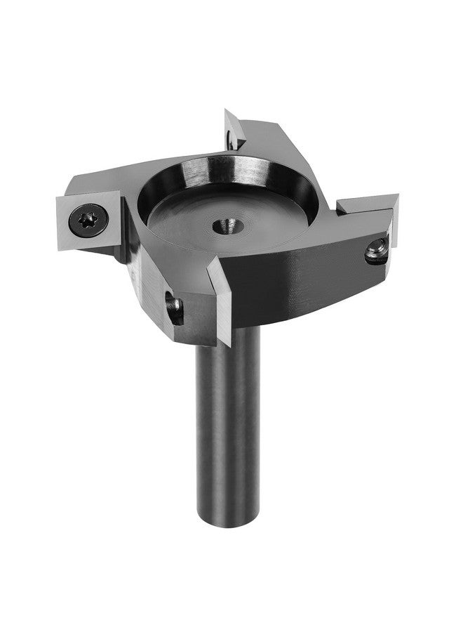 SpeTool Spoilboard Surfacing Router Bit, 1/2 inch Shank 2.5 inch Diameter, 4-Wings Planing bit for Wood Slab Flattening - Image 1