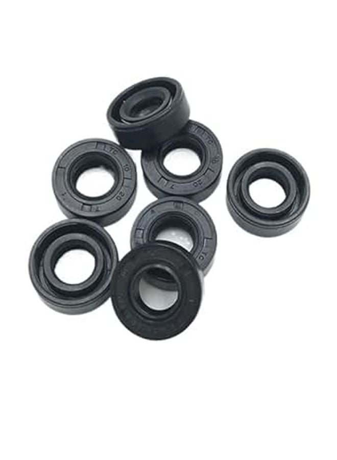 5mm x 22mm x 5mm Oil Seals 2 Pack for Shaft Grease Protection - Image 1