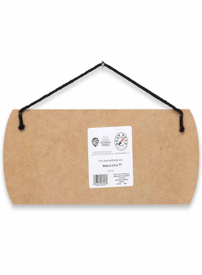 Open Road Brands Harry Potter Slytherin Common Room Hanging Wood Wall Decor - Fun Slytherin Sign for Teen Bedroom or Movie Room - Image 3