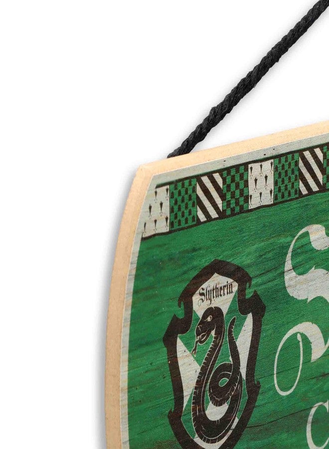 Open Road Brands Harry Potter Slytherin Common Room Hanging Wood Wall Decor - Fun Slytherin Sign for Teen Bedroom or Movie Room - Image 4