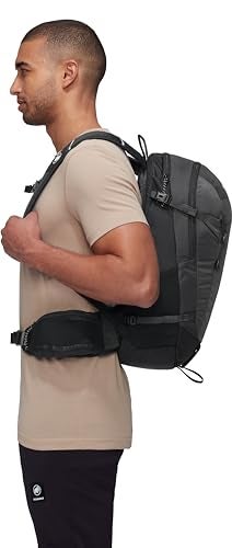 Mammut Hiking – Unisex Outdoor Pack 20 for Hiking, Running, and Everyday Adventures, Phantom-Black, 20 L - Image 3