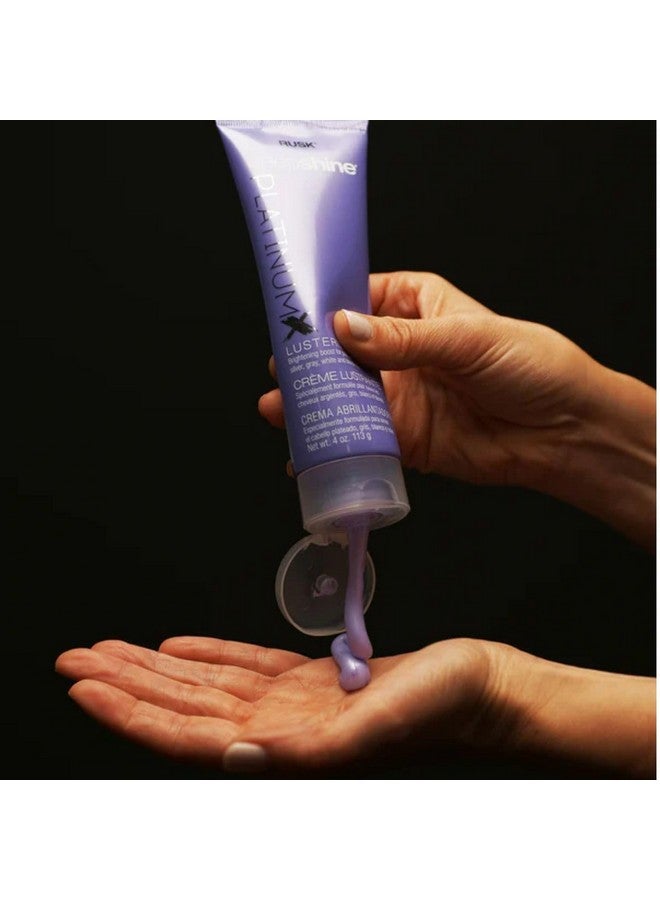 Rusk Deepshine PlatinumX Lusterizer by Rusk for Unisex - 4 oz Cream - Image 2