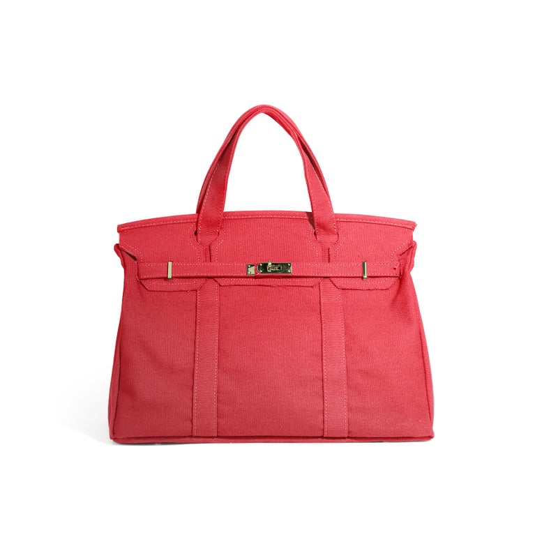 Large Capacity Canvas Tote Bag - Image 1