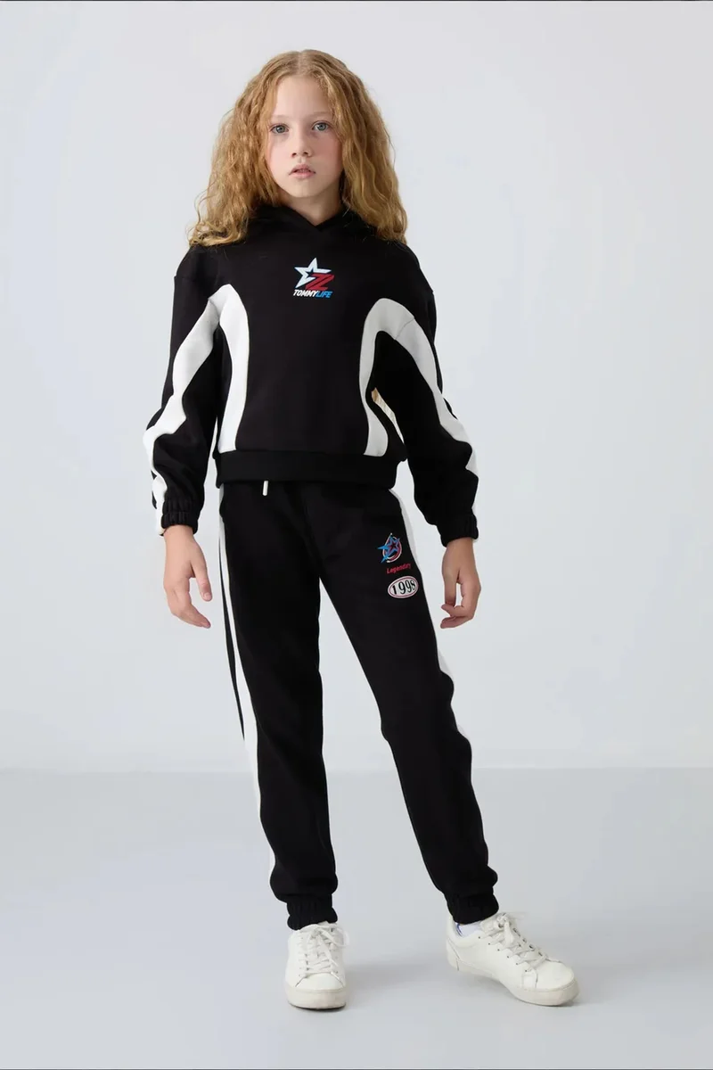 TOMMY Youth Cotton-Blend Pajama Set