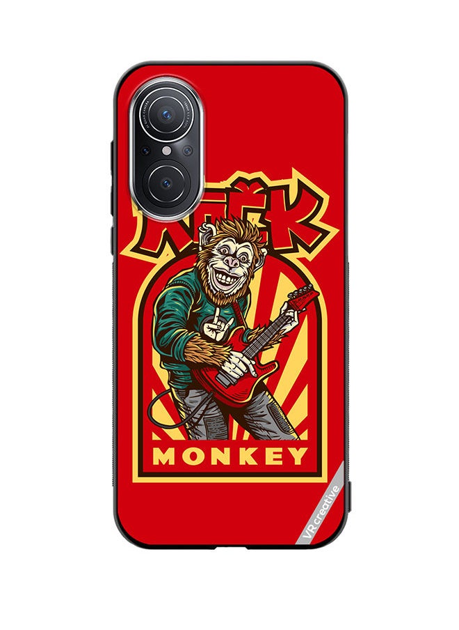 VR CREATIVE Protective Case Cover For Huawei Nova 9 SE Rock Monkey Design Multicolour  - Image 1