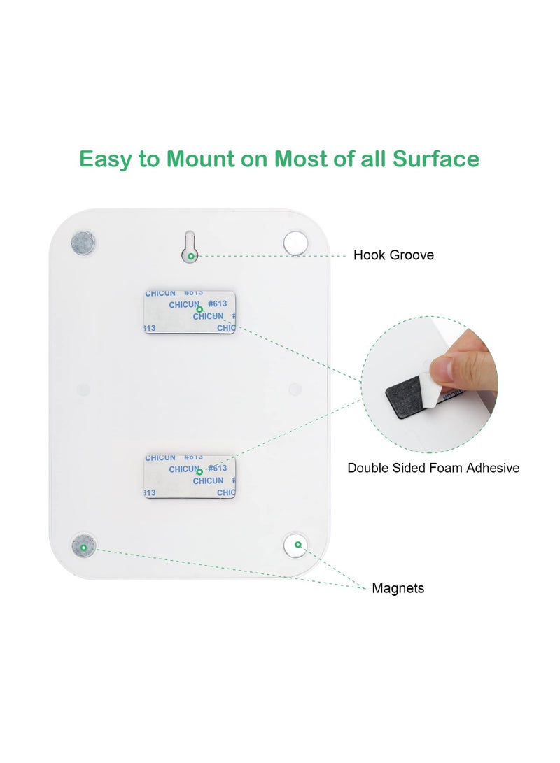 Zikra Suntown Magnetic Dog Feeding Reminder, 3 Times A Day, Firmly Mount for Avoid Overfeeding, Cat Feeding Reminder Chart Track with Magnets Titles and Double-Sided Adhesive - Image 3