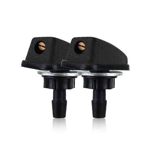 RGOAANC 2PCS Car Front Windshield Washer Nozzle Kit Automotive Wiper Nozzles 031Adjustable Vehicle Wiper Nozzle Replacements Universal Automotive Windshield Sprayer for Most Cars Trucks - Image 1