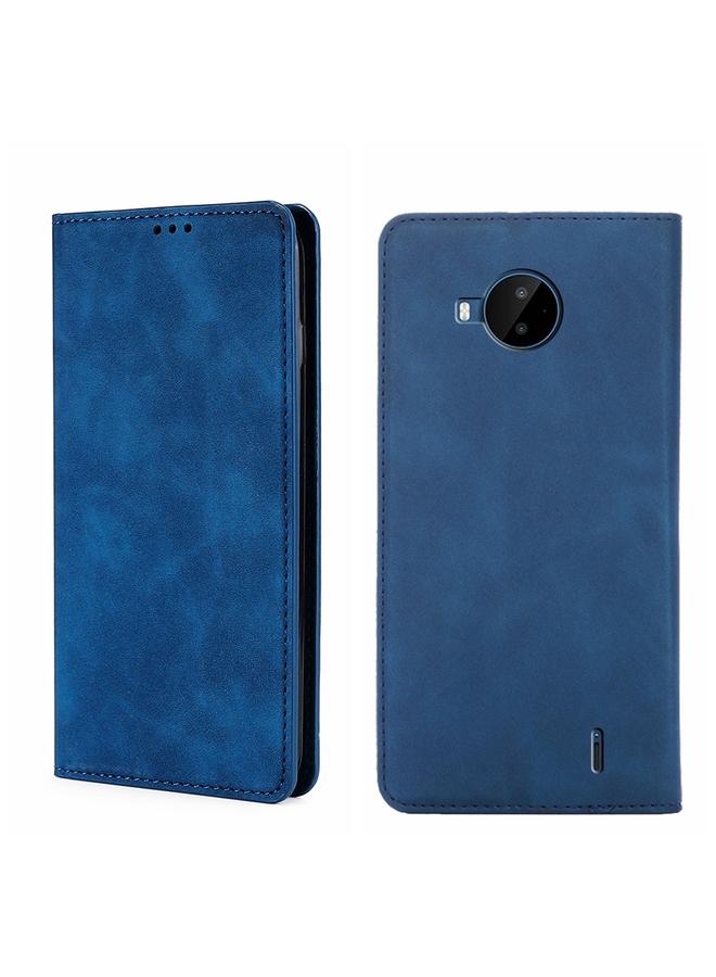 S-TOP Case For Nokia C20 Plus Skin Feel Magnetic Horizontal Flip Leather Phone Case - Image 1