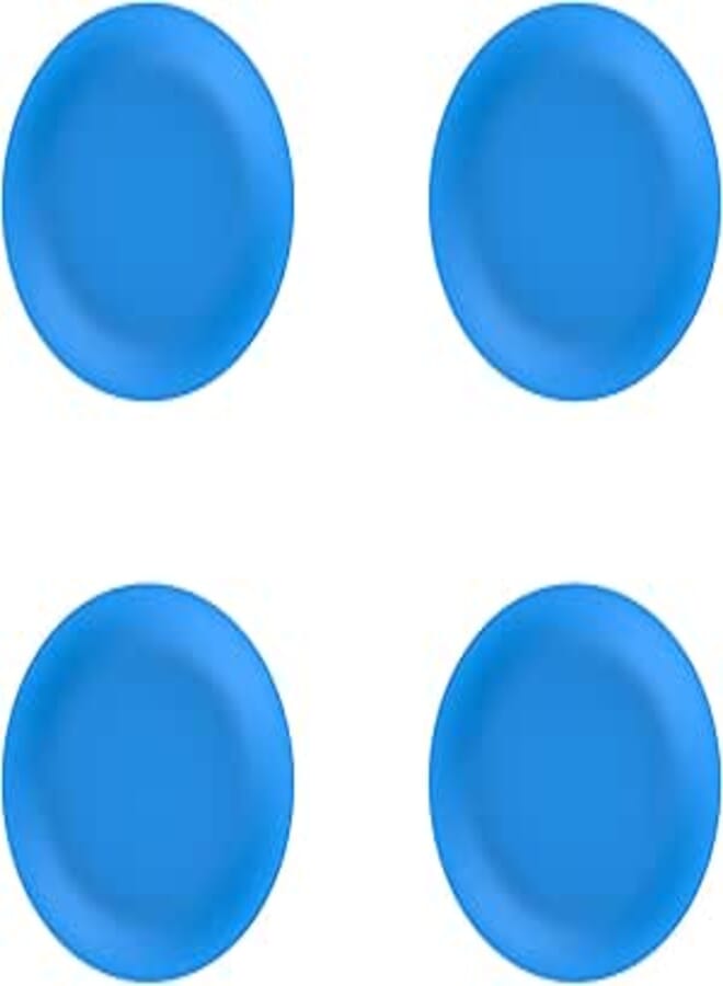 M-Design — Lifestyle™ Side Plate — 21 cm— Pack of 4 — Blue