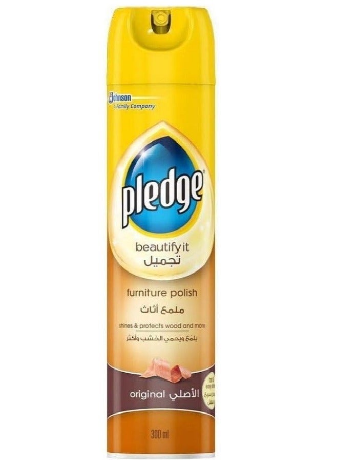 بليدج بيوتيفاي إت ملمع أثاث شفاف 300 مل - Image 1