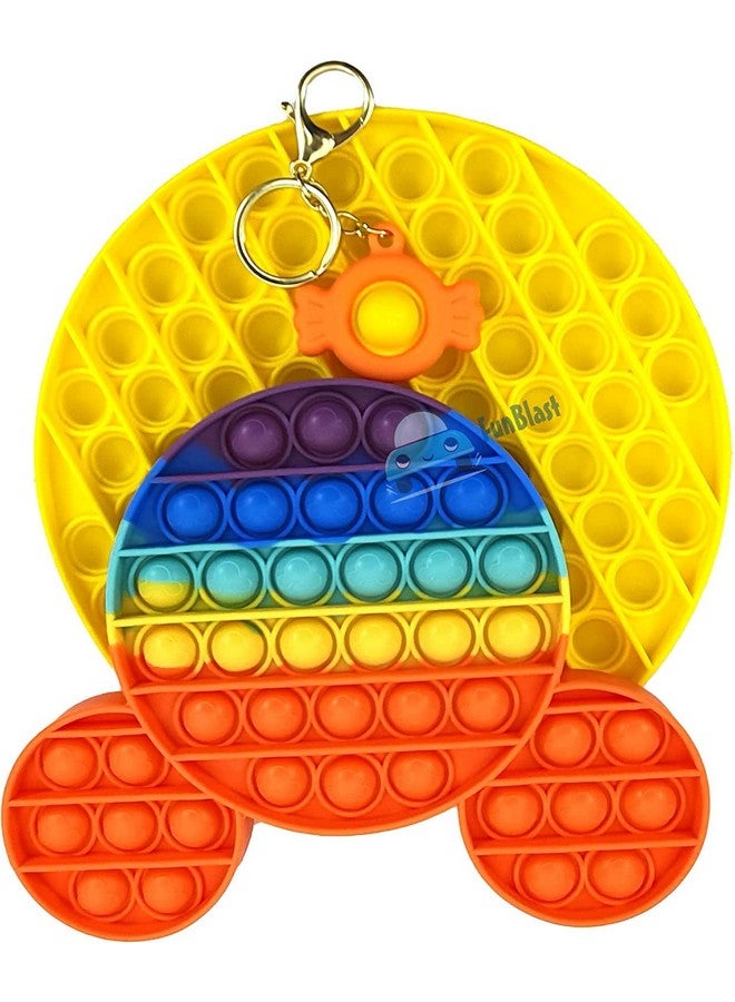 FunBlast Pop it Set (Pack of 2 Popit Game), Kids Toys Fidget Toys, Pop it Toy, Push Pop Bubble Fidget Sensory Toy, Stress Relief Fidget Toy Sensory Toys Novelty Gifts for Girls Boys Kids (29) - Image 3