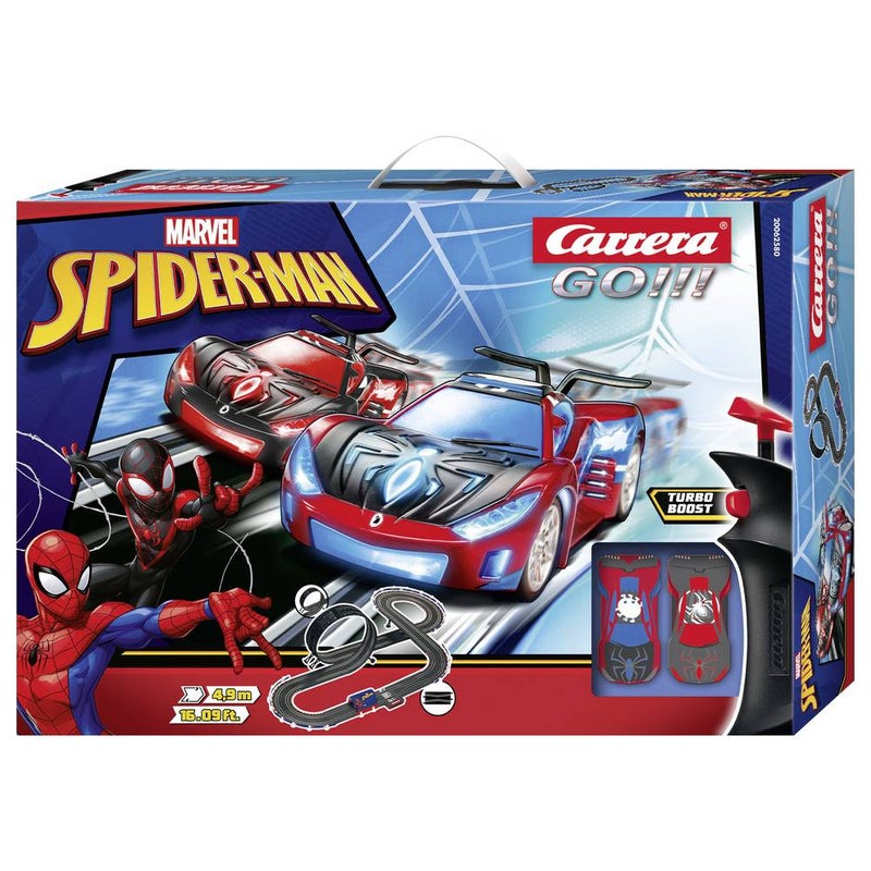 Carrera GO!!! Marvel Spider-Man Slot Cars Racing Track Set (4.9 m)