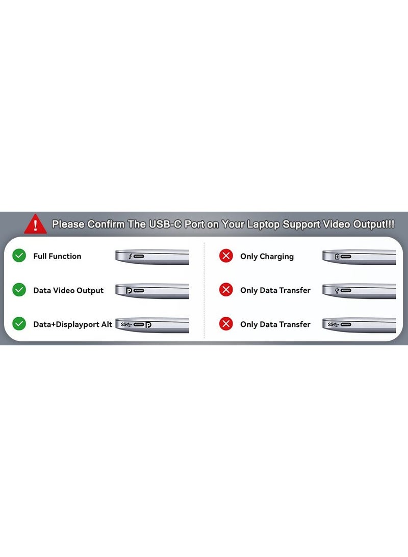 Generic 8 In 1 USB C Hub Multiports Type C Dock to HDMI Adapter With 4K HDMI SD TF Card Reader Slots 3 USB 3.0 Ports For MacBook Pro Air M3 M2 M1 iPad Pro M4 iPhone 16 15 Pro Max Galaxy S24 S23 Ultra | Silver - Image 2