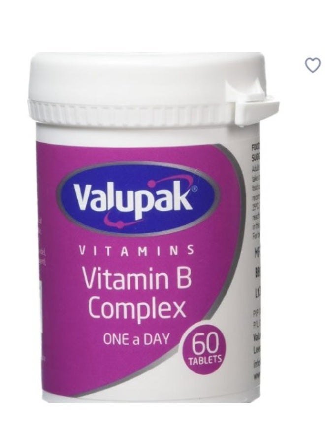Valupak Vitamin B Complex 60 Tablets