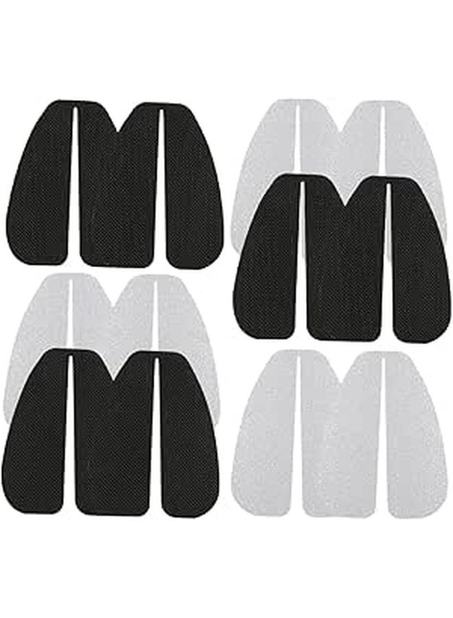 6 Pairs Transparent High Heel Sole Pads Non Slip Shoe Protectors Cushion Inserts - Image 1
