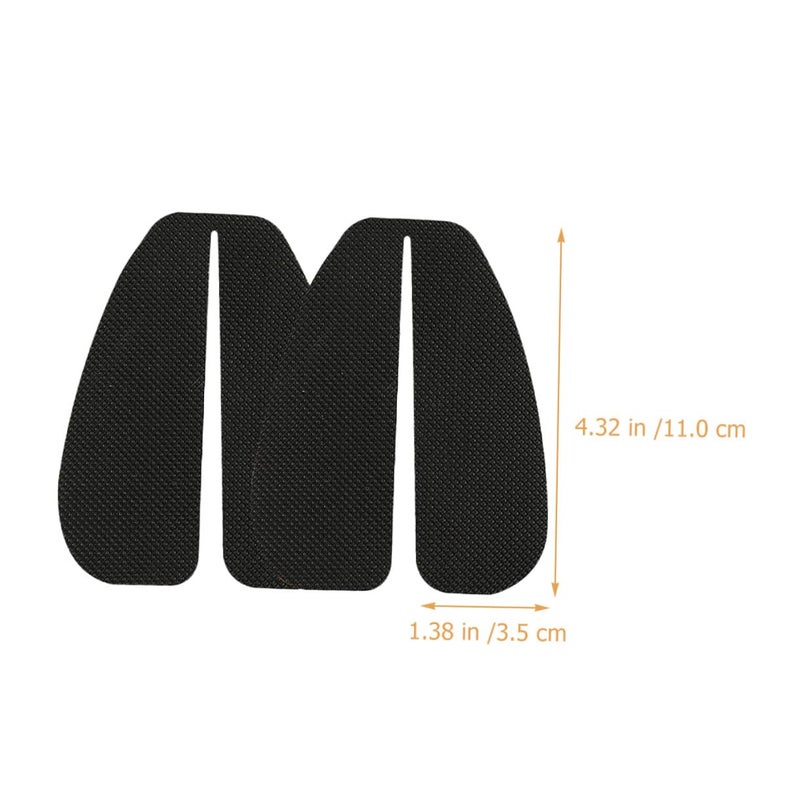 6 Pairs Transparent High Heel Sole Pads Non Slip Shoe Protectors Cushion Inserts - Image 3