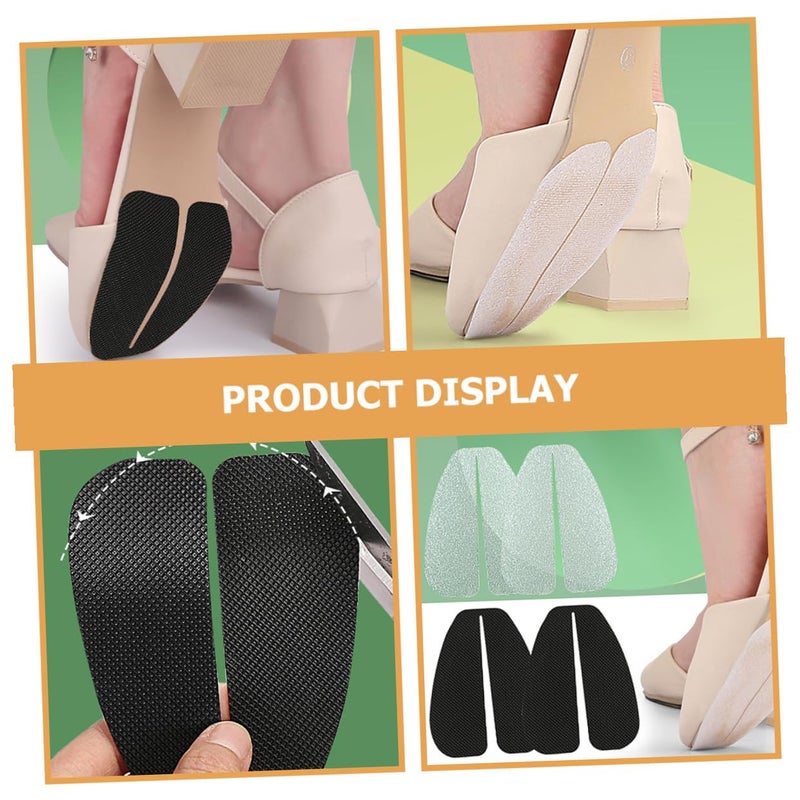 6 Pairs Transparent High Heel Sole Pads Non Slip Shoe Protectors Cushion Inserts - Image 4