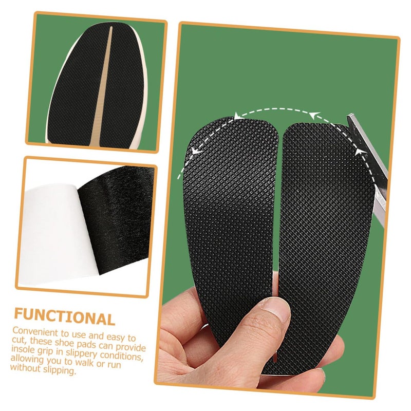 6 Pairs Transparent High Heel Sole Pads Non Slip Shoe Protectors Cushion Inserts - Image 5