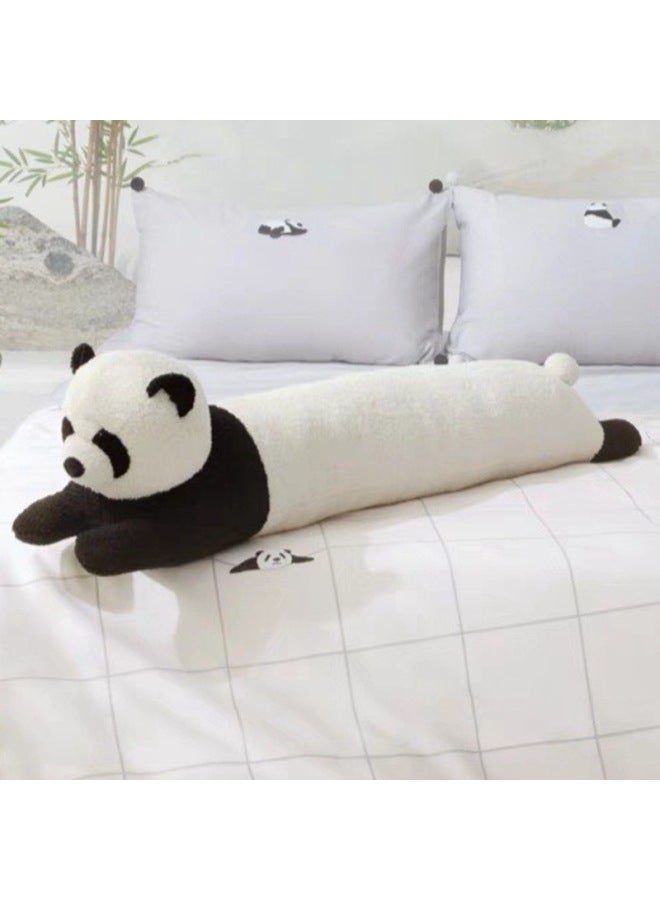 Long Sausage Dog Pillow Panda Doll Rabbit Pillow Plush Toy Sleeping Sofa Cushion Wild Animal Flocking Cushion-Color:Dachshund Dog-Height:40cm