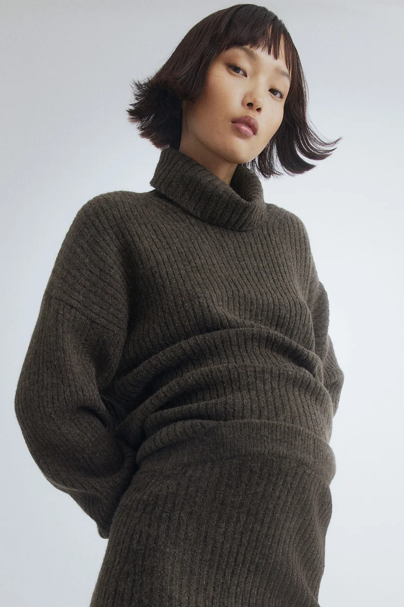 H&M Mama Rib-Knit Skirt