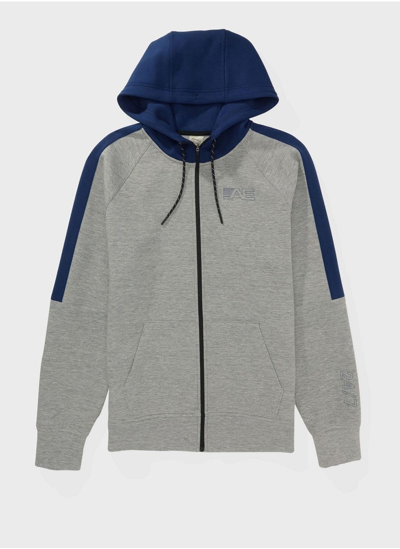 American Eagle - Zip Through Hoodie - Image 1