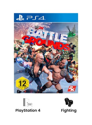 لعبة الفيديو Wwe 2K - Battlegrounds - إصدار باللغة العربية - قتال - playstation_4_ps4 - view 2
