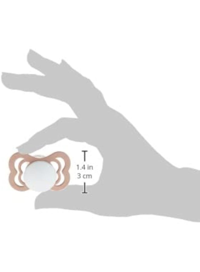 BIBS عبوة من 2 لهاية سيليكون سوبريم S1 بلاش جلو وفانيليا جلو - Image 4