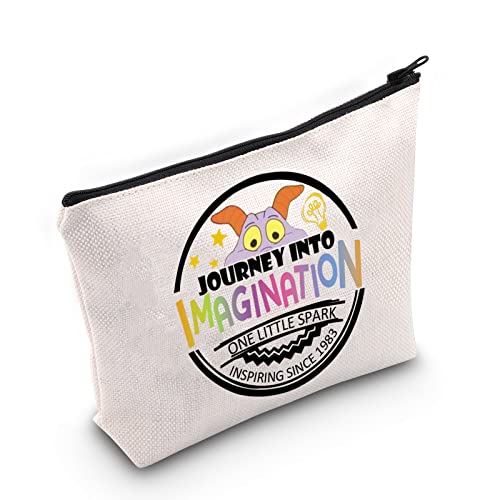 MNIGIU Figment Cosmetic Bag for Women and Girls - Image 1