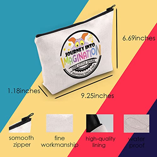 MNIGIU Figment Cosmetic Bag for Women and Girls - Image 3