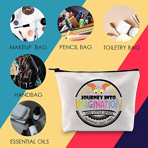 MNIGIU Figment Cosmetic Bag for Women and Girls - Image 4