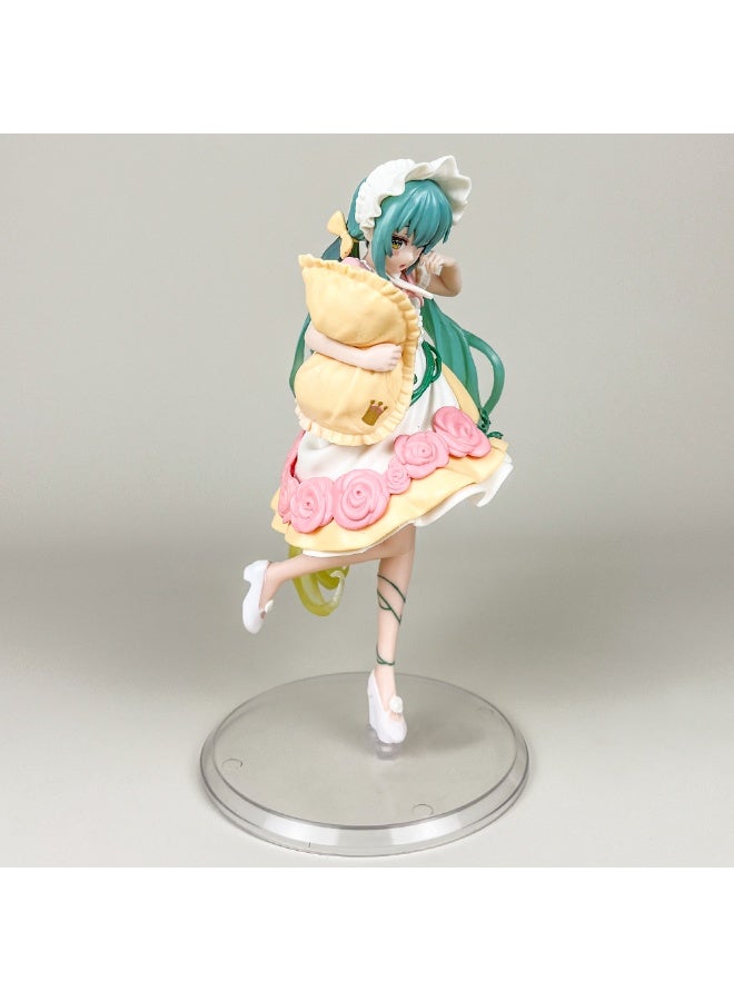 هالامودو " الجنية " في وقت مبكر من الربيع جمال طويل يلعب الجمال النائم ، ساحرة يدويا فتاة أنمي نموذج لتزيين سطح المكتب والهدايا للفتيات - Image 4