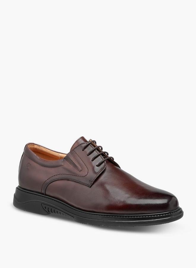 Le Confort Men Lace-Up Leather Derby Shoes - Image 2