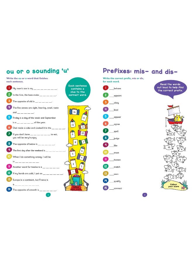 Spelling Quick Quizzes Ages 7-9: Ideal For Home Learning  - Image 2