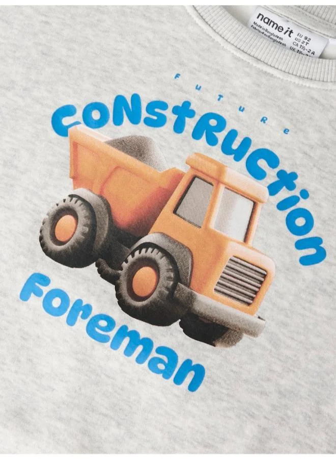 Name It  Kids Graphic Pullover Sweatshirt for Men | Best Price UAE