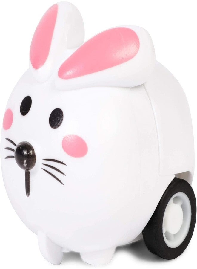 Blue Panda Mini Animal Pull Back Cars - 24-Pack, Blue, 1.5 x 1 in - Birthday Party Favors & Goodie Bag Stuffers - Bulk Pull Back Cars - Image 2