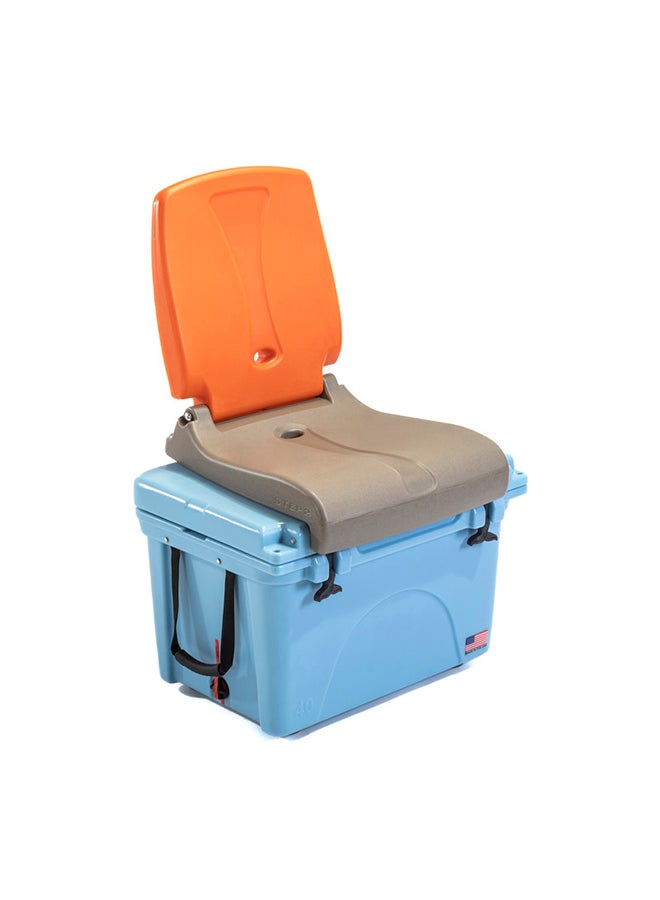 Step2 Flip Portable Folding seat, Brown & Orange - Image 1