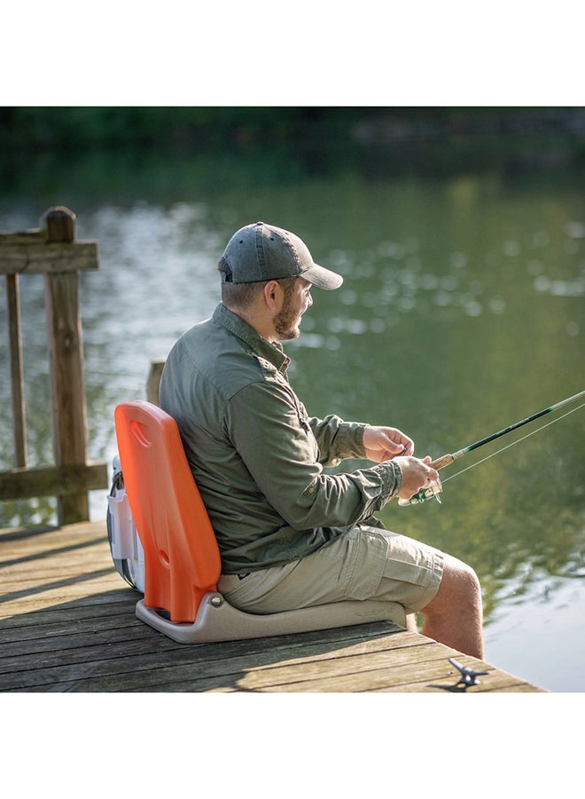 Step2 Flip Portable Folding seat, Brown & Orange - Image 5