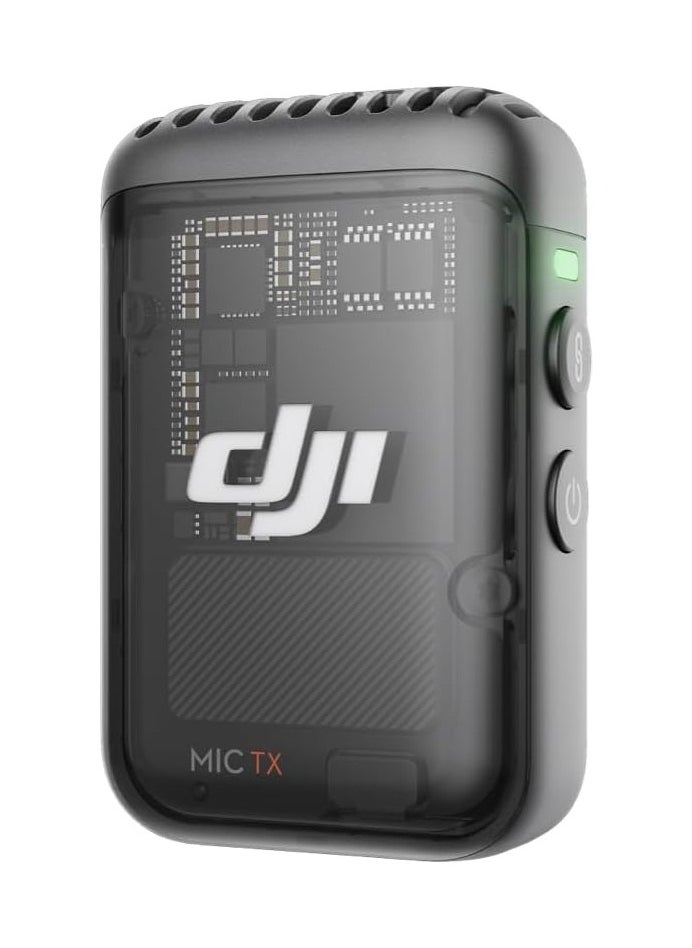dji DJI Mic 2 Transmitter (Black), Wireless Microphone  - Image 1