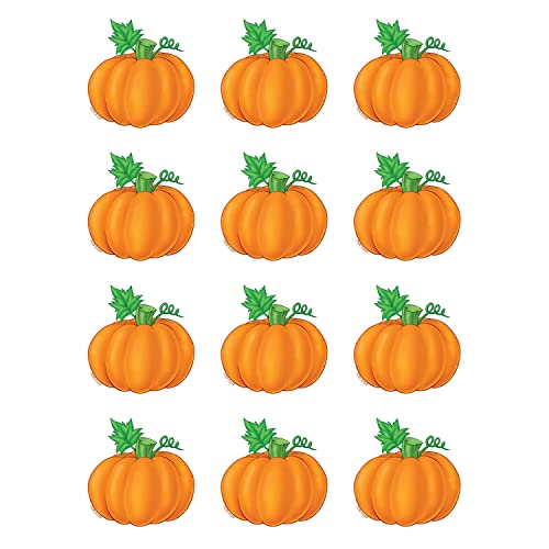 Teacher Created Resources Mini Accents, Pumpkins (5129),Orange - Image 1