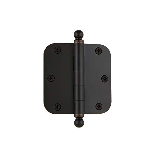 Nostalgic Warehouse Ball-Tip Residential Door Hinge with Radius Corner - Image 1