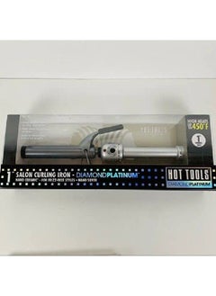 Diamond Platinum 1 Inch Salon Curling Iron (Model: Htp05)