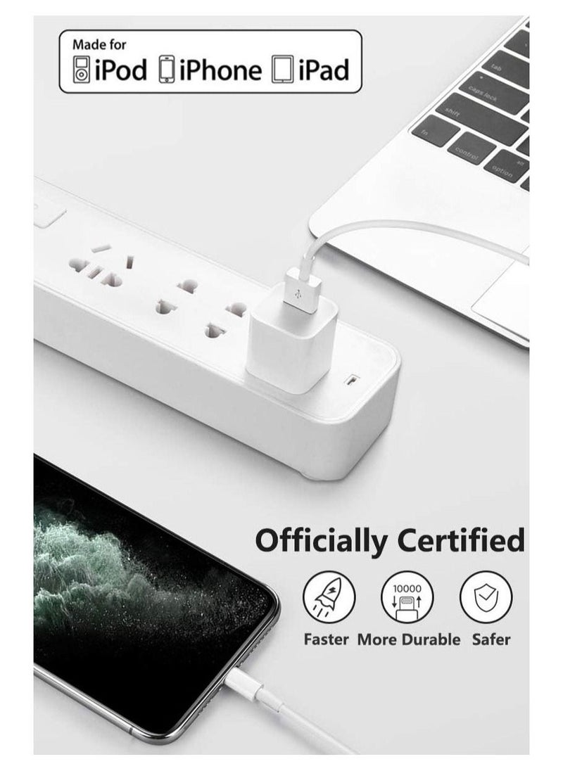 Phone Planet 4Pack Original [Apple MFi Certified] Charger Lightning to USB Charging Cable Cord Compatible iPhone 14/13/12/11 Pro/11/XS MAX/XR/8 - Image 2